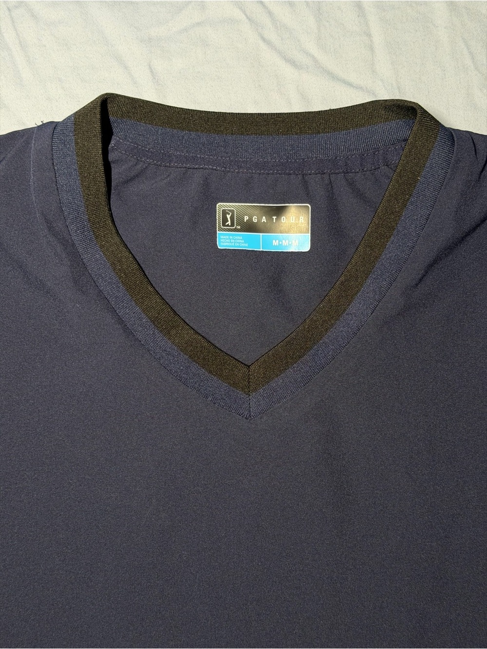 PGA Tour Men’s Navy V-Neck Sweater